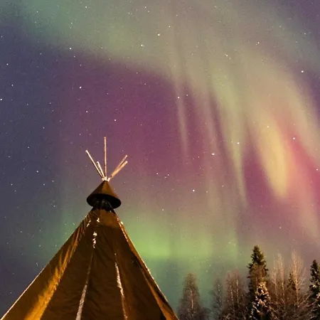Aurorahut2 At Sauna Retreat 로바니에미