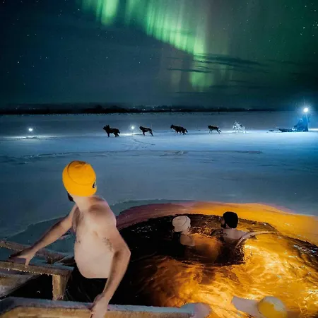 아파트 Aurorahut2 At Sauna Retreat 로바니에미